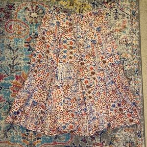 Ralph Lauren multicolored long peasant skirt.​